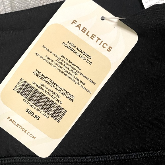 NWT Fabletics High Waisted Powerhold 7/8 - Picture 2 of 5